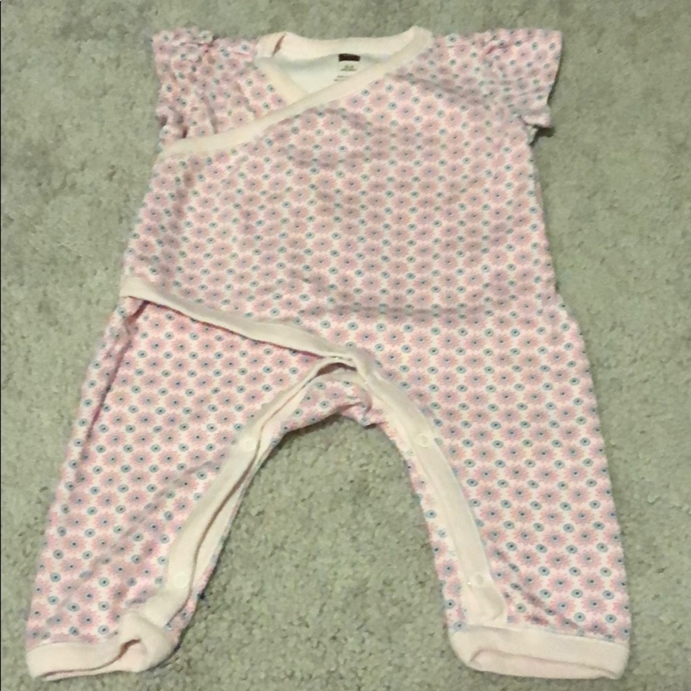 Baby Girls tea Onesie